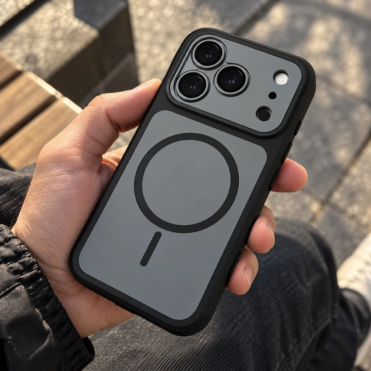 Bicolor Magnetic iPhone Case
