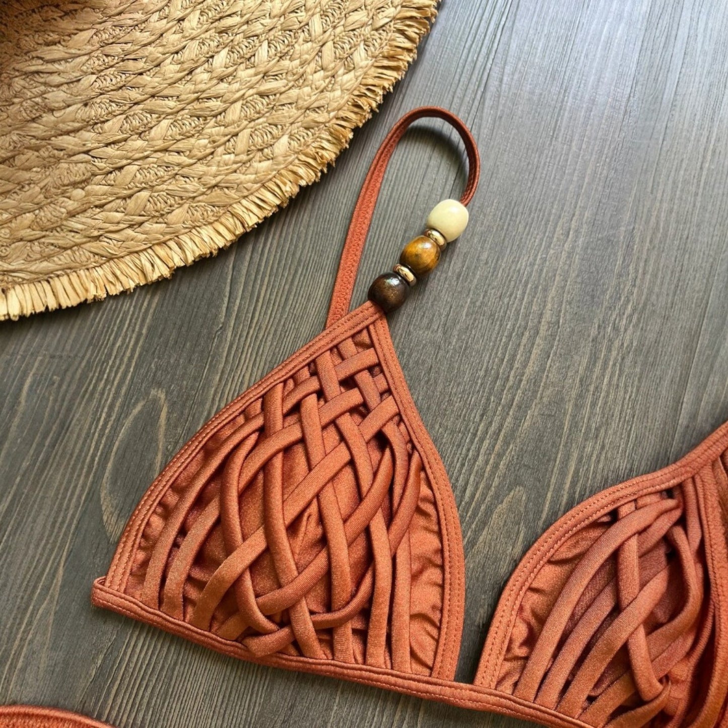 Sora Woven Bikini Set