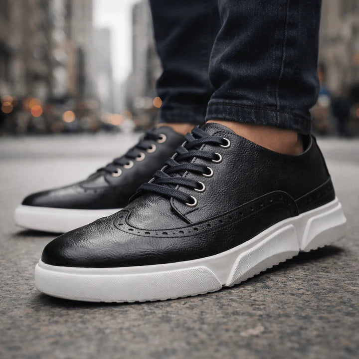 Luca Leather Brogue Sneaker