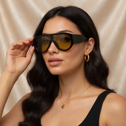 CAPRI | Oversized Pilot Sunglasses