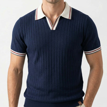 LUCA | Tipped Collar Polo Shirt