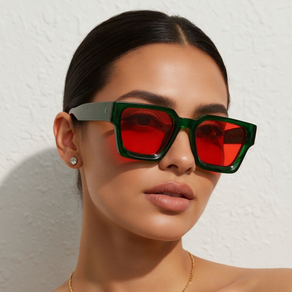 LECCE | Bold Square Sunglasses