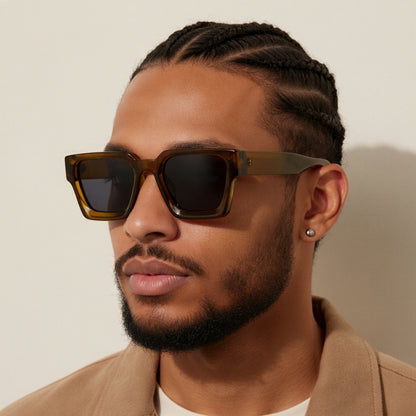 LECCE | Bold Square Sunglasses