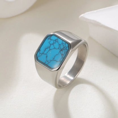 Turquoise Signet Ring