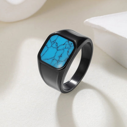 Turquoise Signet Ring
