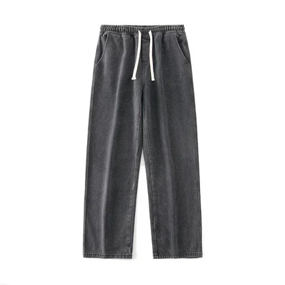 Adam | Elastic Wide-Leg Jeans