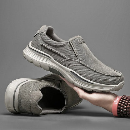 ROMANO | Canvas Slip-On Loafers
