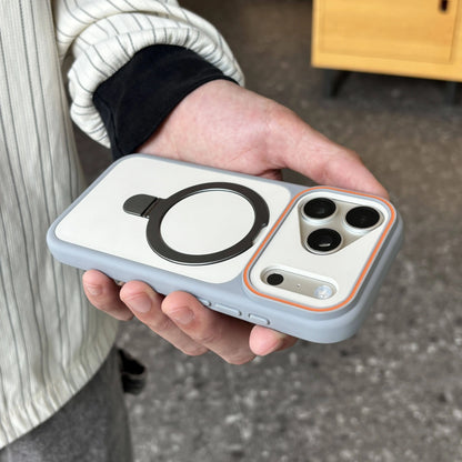 Shockproof Magnetic Kickstand iPhone Case