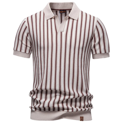 CORSO | Retro Stripe Polo Shirt