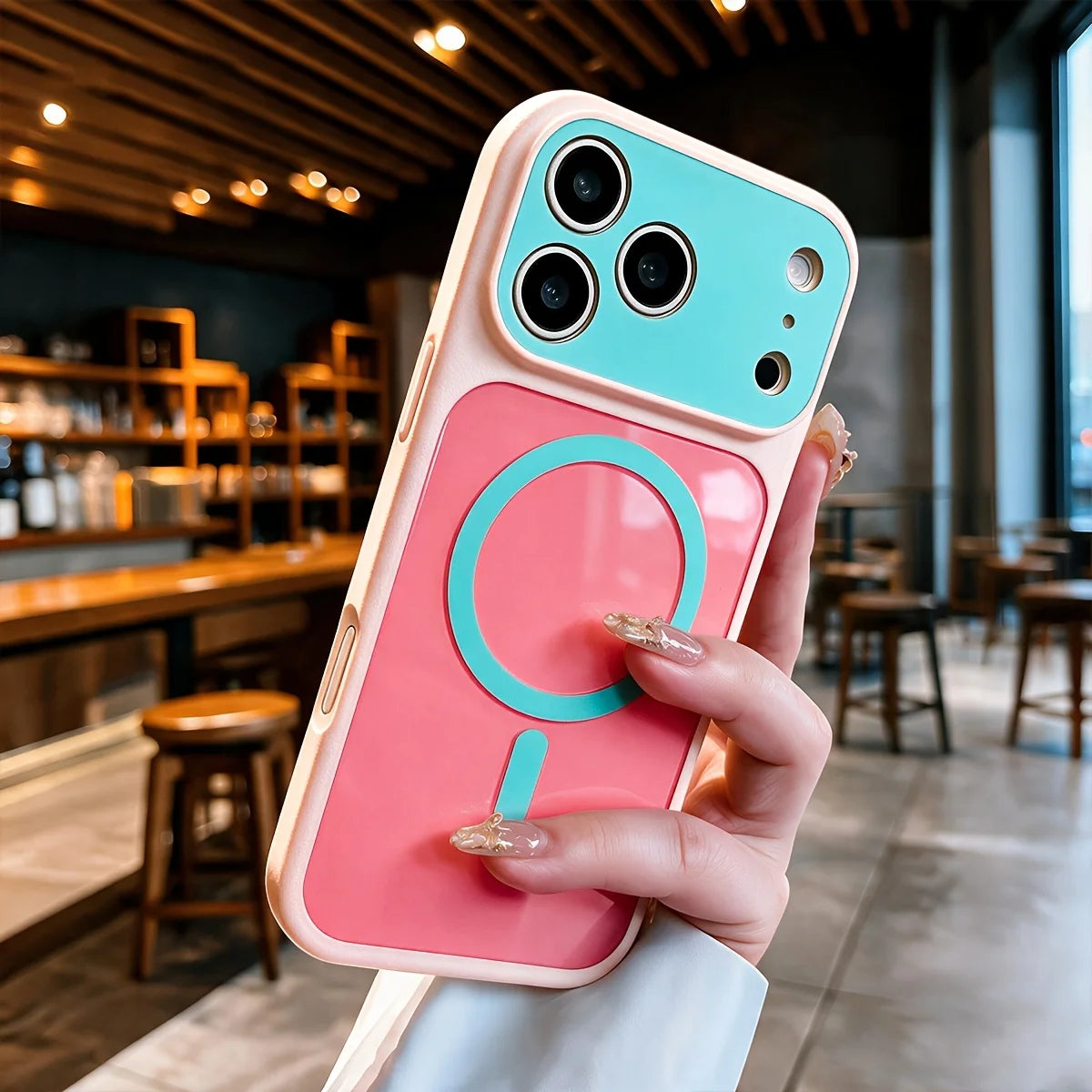 Colorblock MagSafe Case