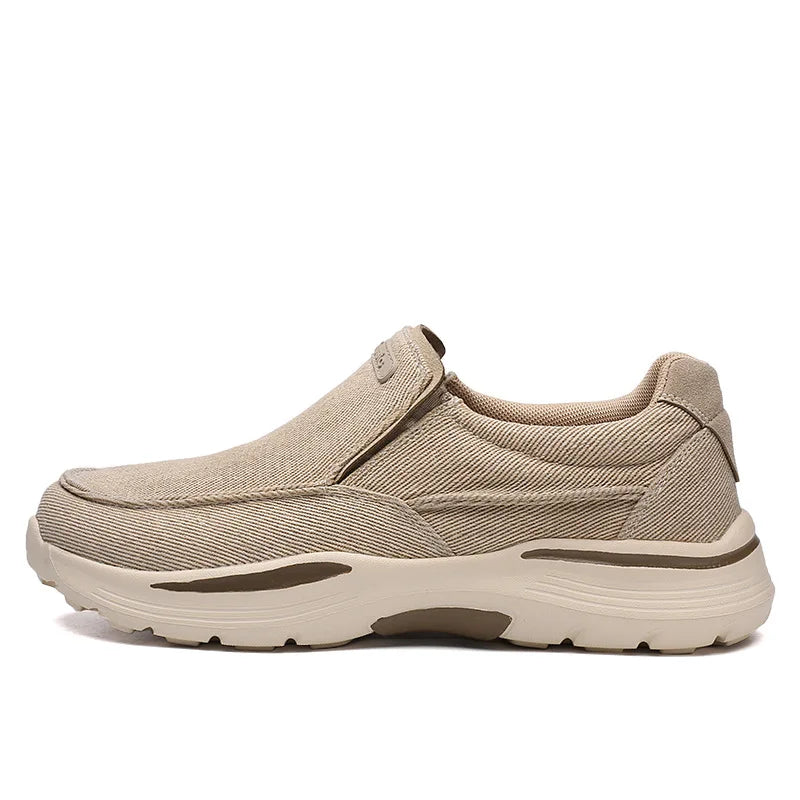 ROMANO | Canvas Slip-On Loafers
