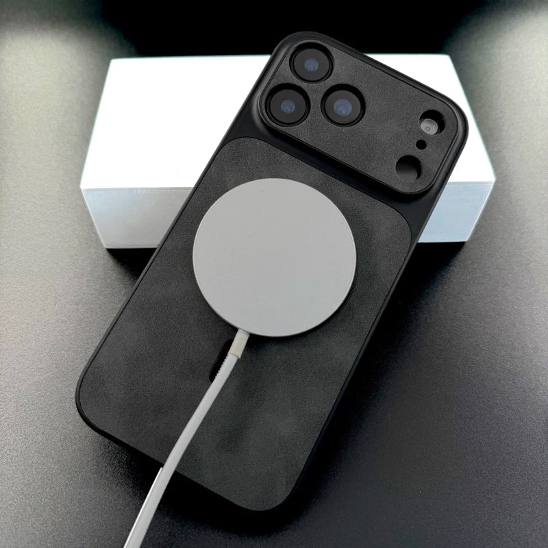 Faux Leather MagSafe Case