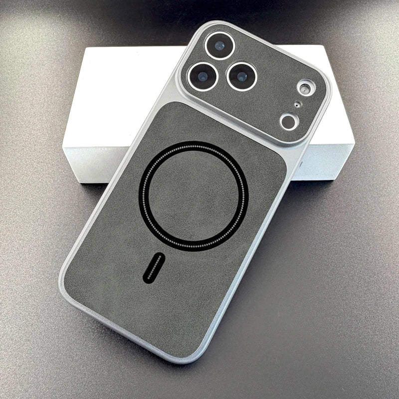 Faux Leather MagSafe Case