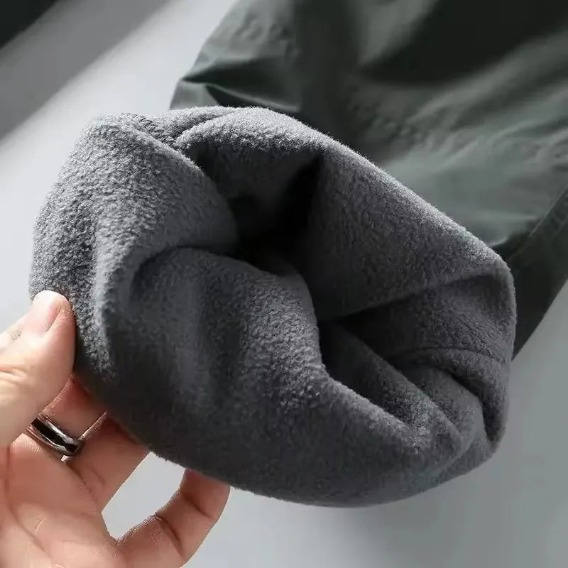 BORMIO | Fleece-Lined Cargo Pants