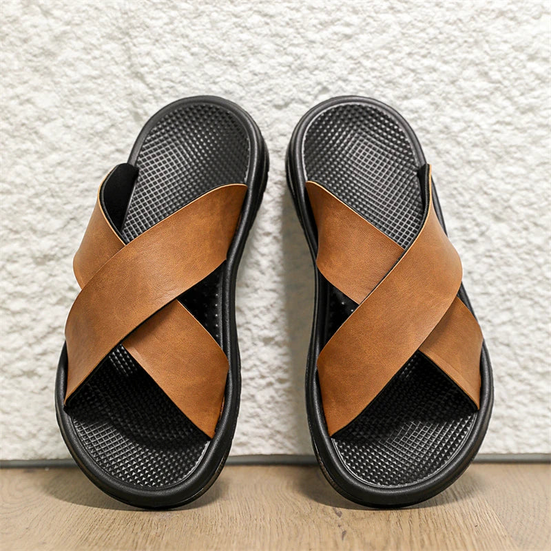 CAPRI | Cross Strap Sandals