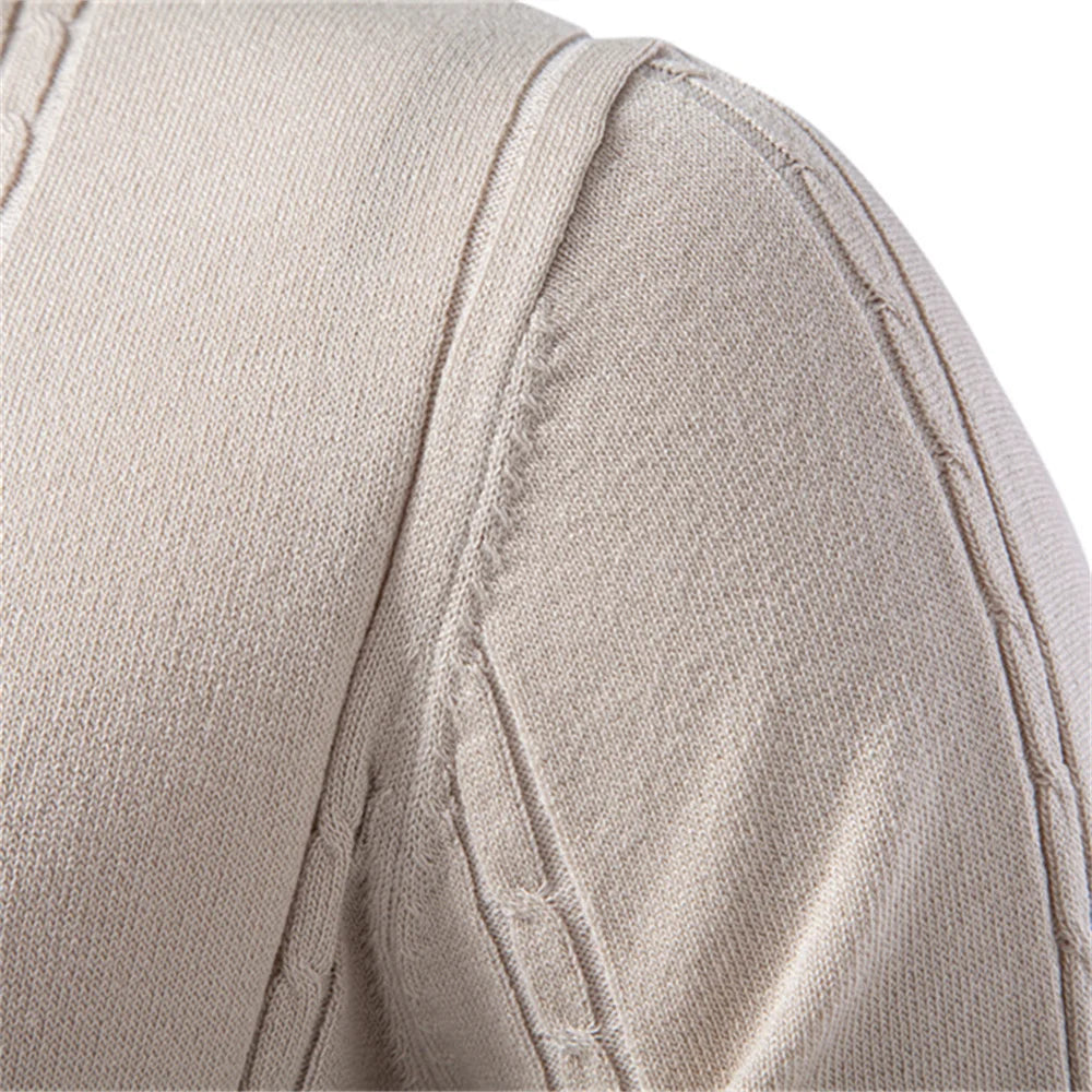COLE | Ribbed Texture Polo Shirt