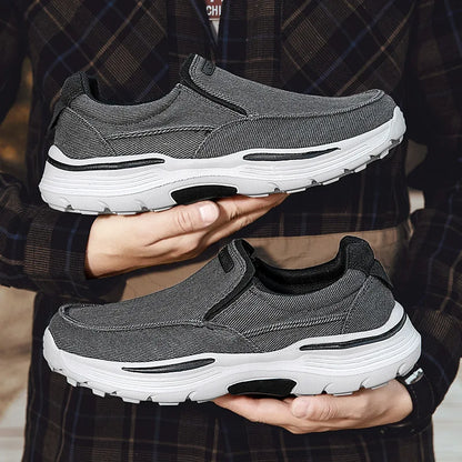 ROMANO | Canvas Slip-On Loafers