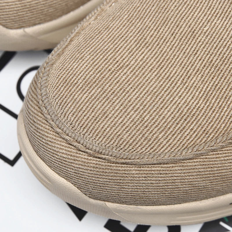 ROMANO | Canvas Slip-On Loafers