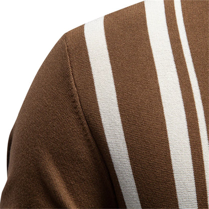 OLIVER | Vertical Stripe Polo Shirt
