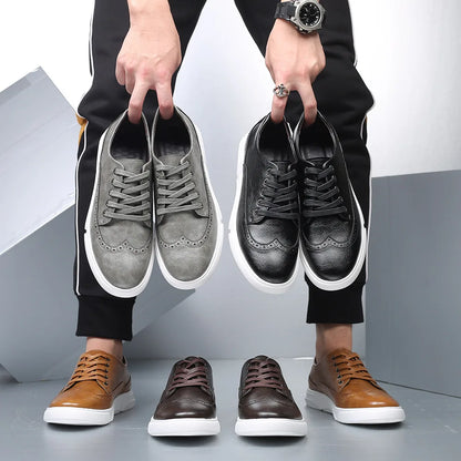 Luca Leather Brogue Sneaker