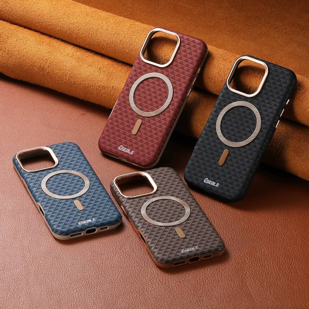 Torino | Magnetic Leather-Textured Phone Case