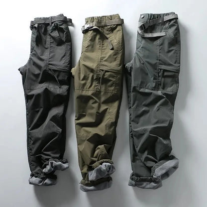 BORMIO | Fleece-Lined Cargo Pants