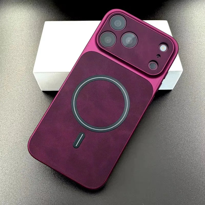 Faux Leather MagSafe Case