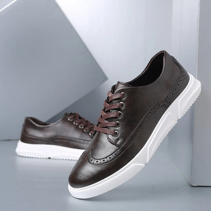 Luca Leather Brogue Sneaker