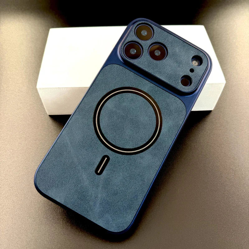 Faux Leather MagSafe Case