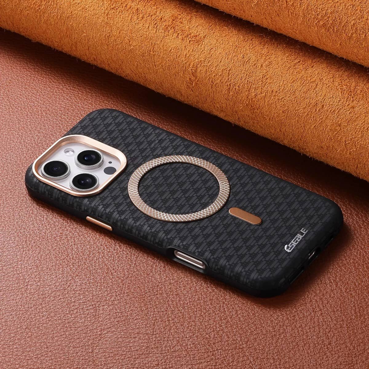 Torino | Magnetic Leather-Textured Phone Case