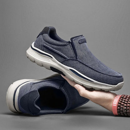ROMANO | Canvas Slip-On Loafers
