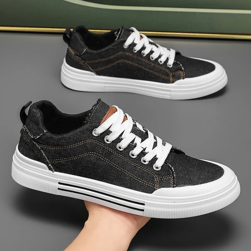Dario | Denim Sneakers