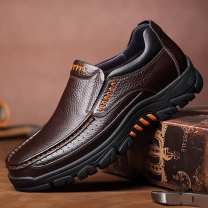 Gianni | Leather Slip-On Shoes