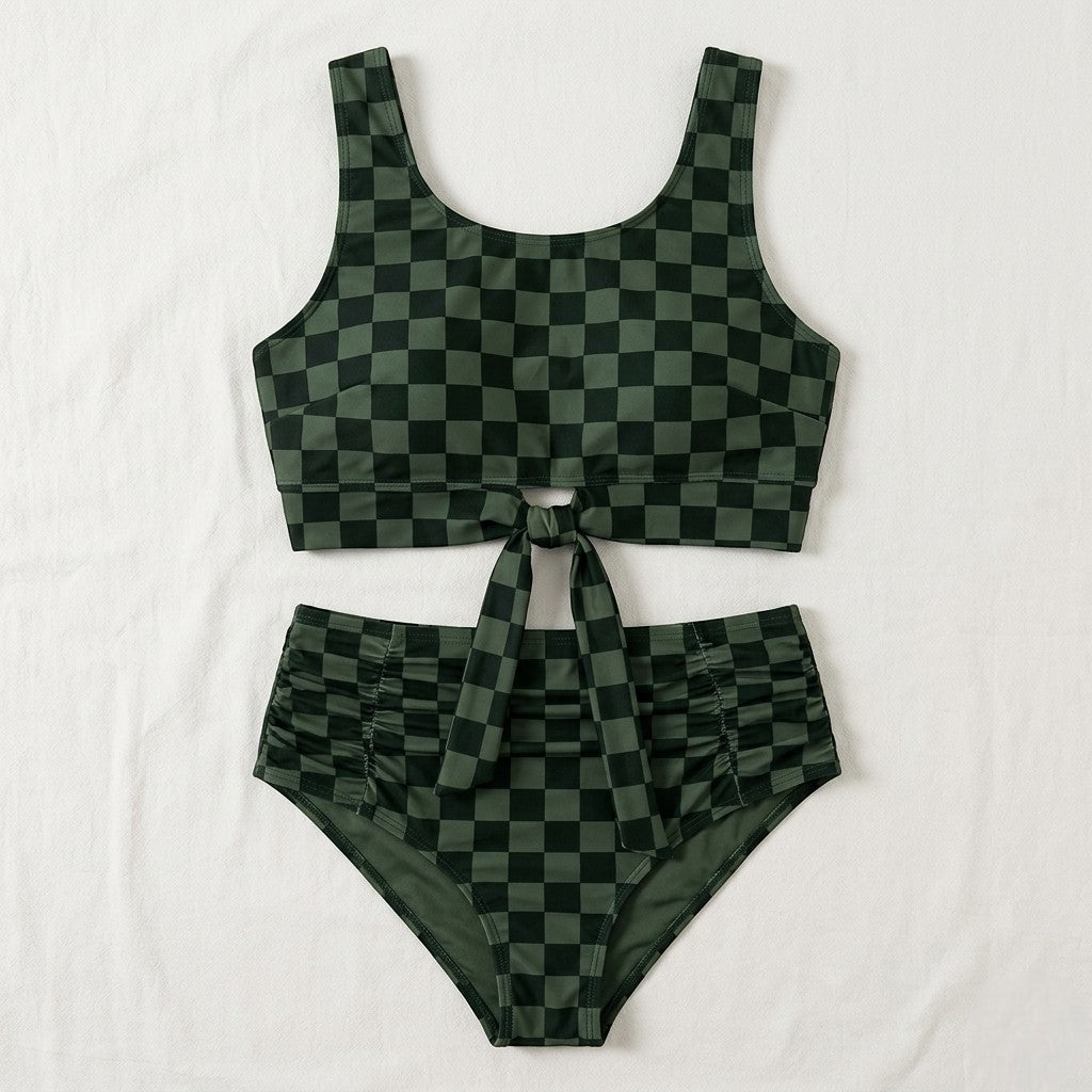 Kira Check Bikini Set