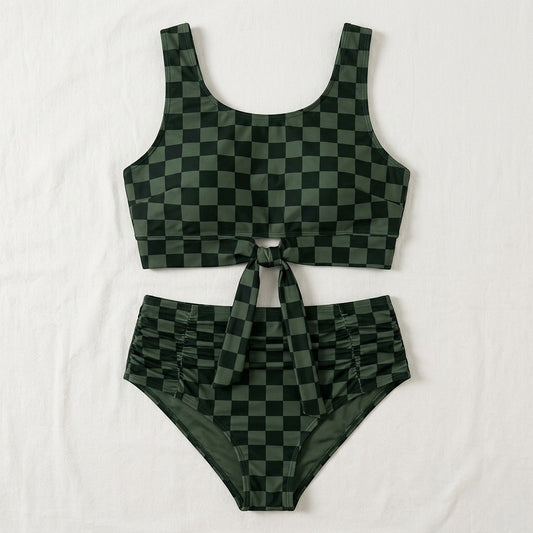 Kira Check Bikini Set