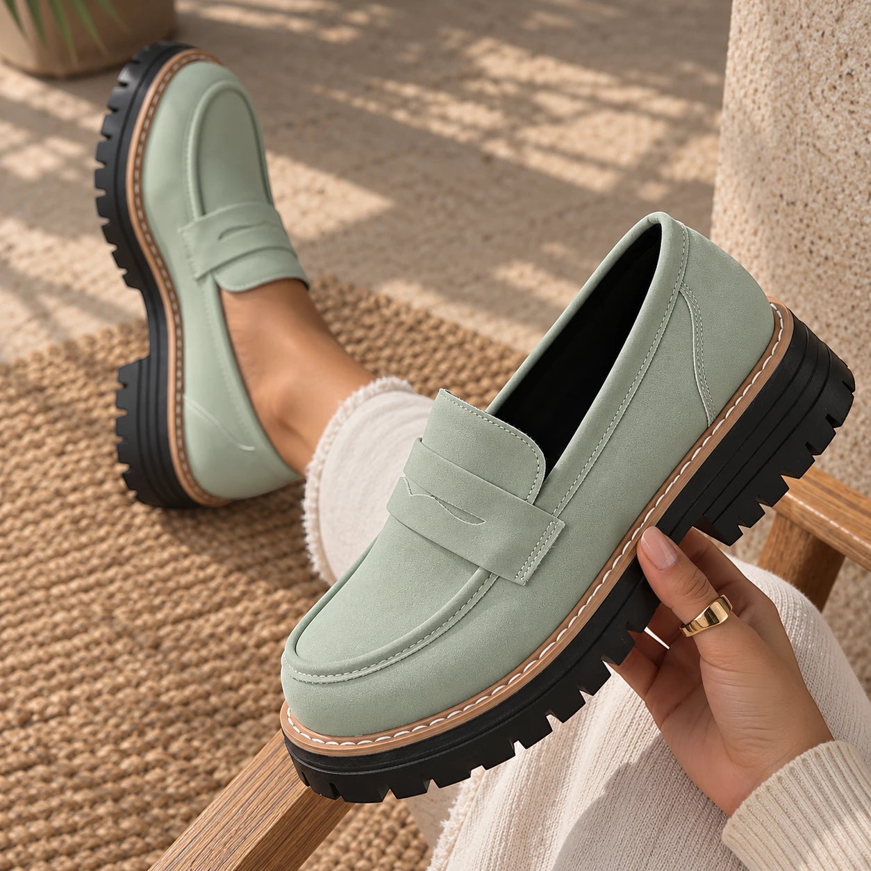 Mila Chunky Loafers