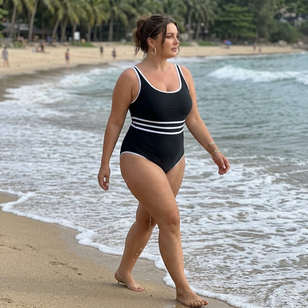 Vera Contrast One-Piece