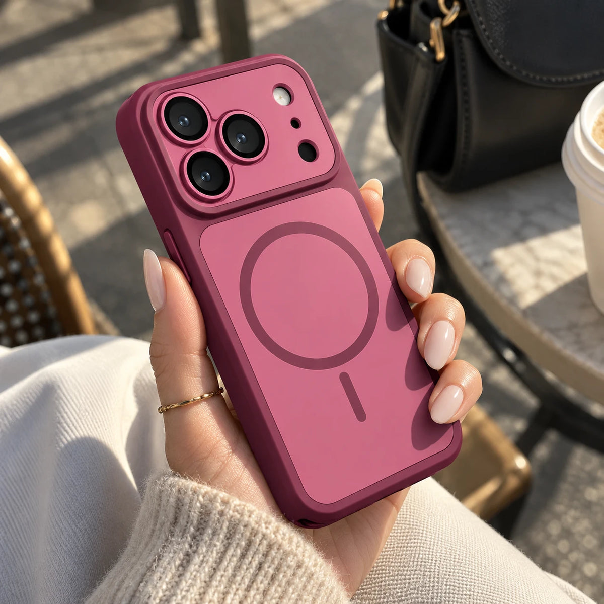 Bicolor Magnetic iPhone Case