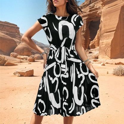 Ivy | Pleated Midi Dress