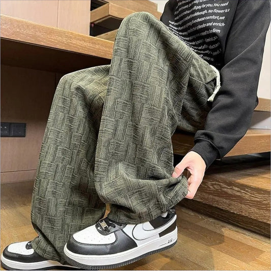 Gabriele | Wide-Leg Jacquard Pants