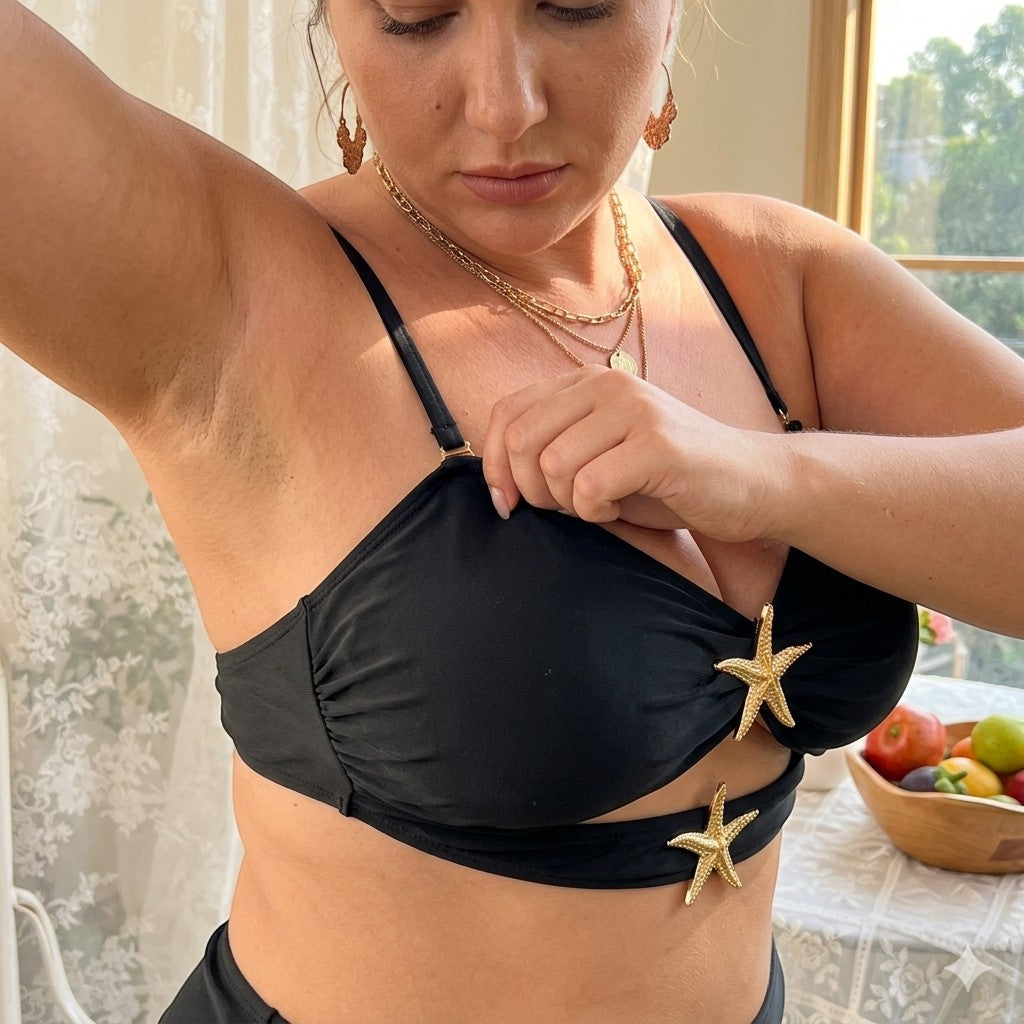 Kaia Star Detail Bikini Set