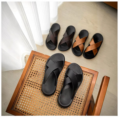 CAPRI | Cross Strap Sandals