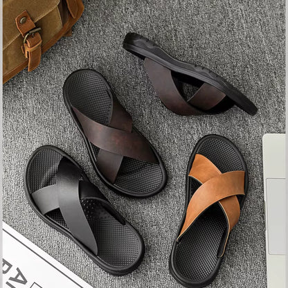 CAPRI | Cross Strap Sandals
