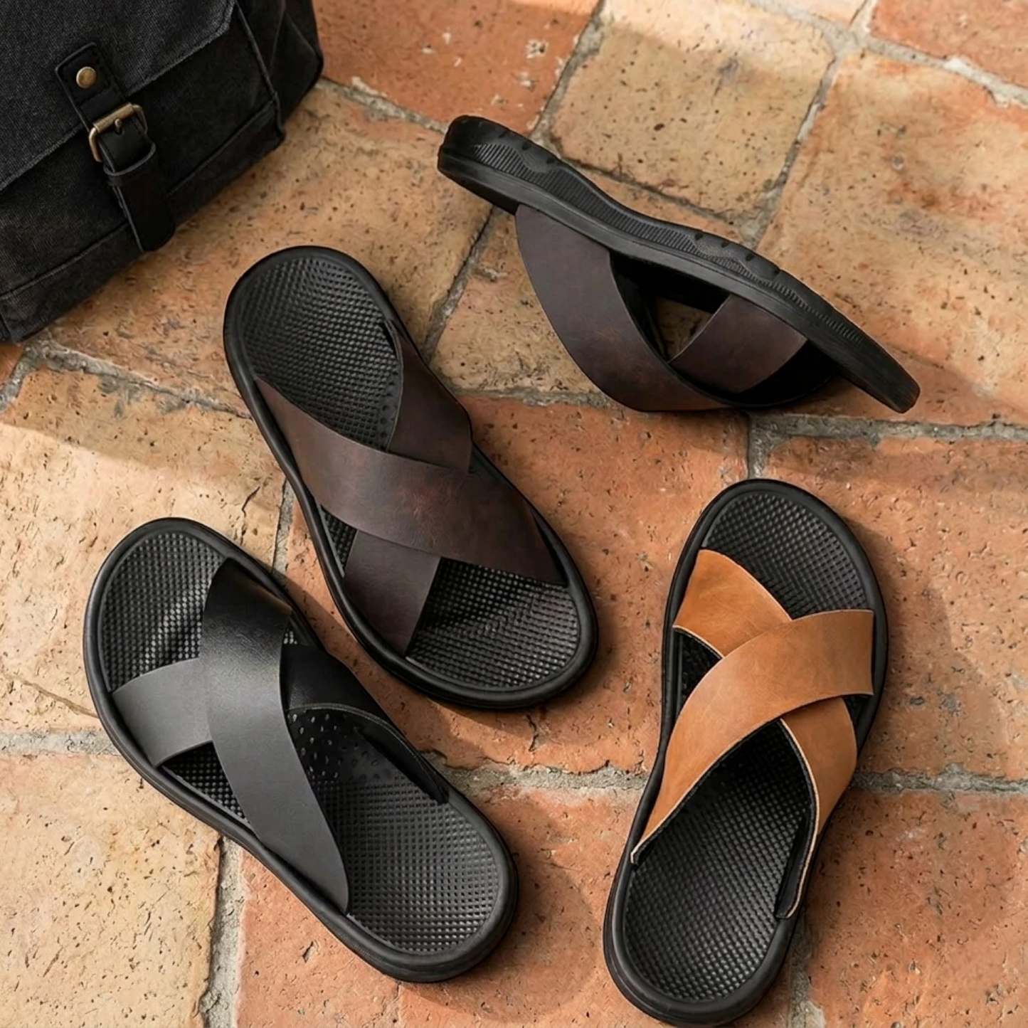 CAPRI | Cross Strap Sandals