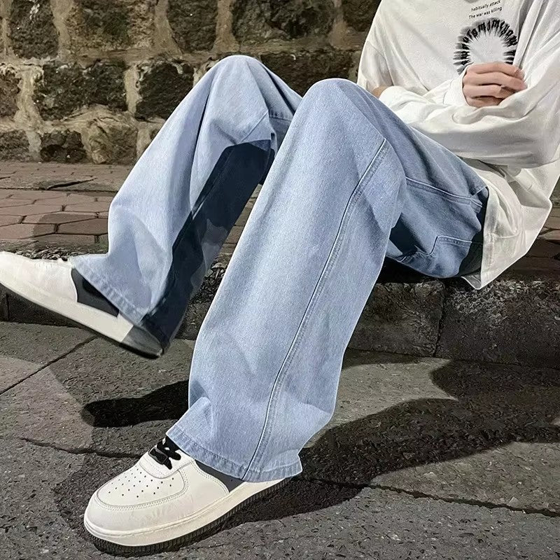 Adam | Elastic Wide-Leg Jeans