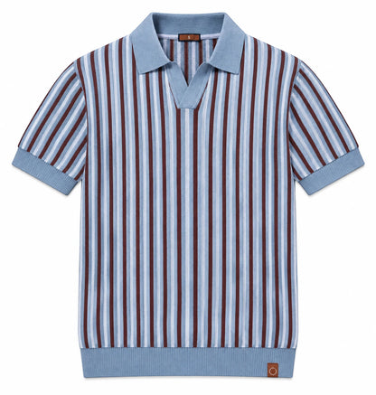 CORSO | Retro Stripe Polo Shirt