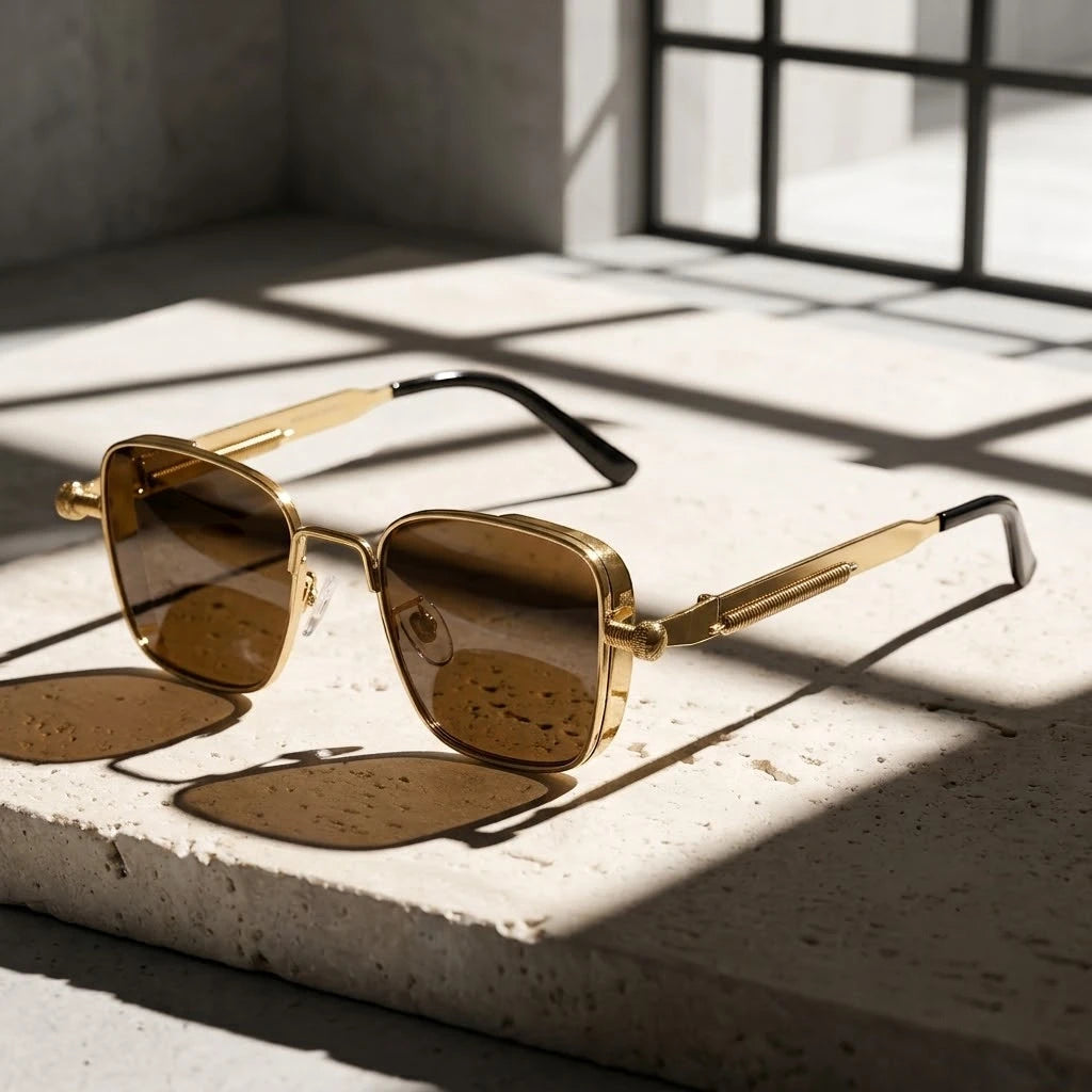 BARI | Metal Sunglasses