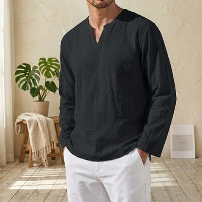 Theo | Casual Linen Shirt