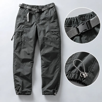 BORMIO | Fleece-Lined Cargo Pants