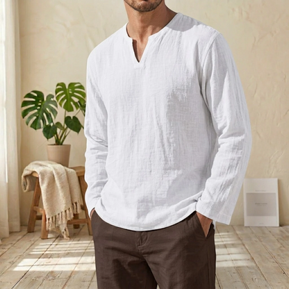 Theo | Casual Linen Shirt